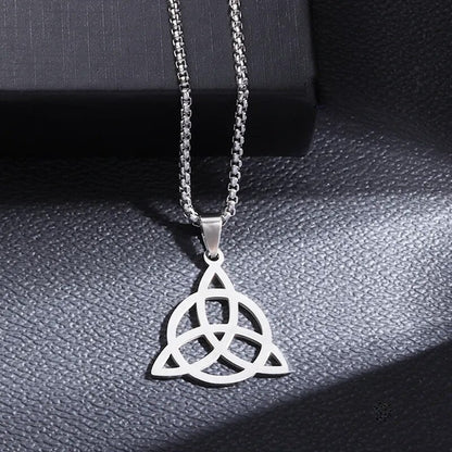 New Metal Black Cross Pendant Necklace Men and Women Fashion Gothic Punk Trend Hip Hop Accessories Jewelry Gift Wholesale