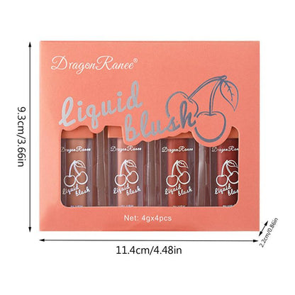 Cream Liquid Blush Bare Cheek Blush Stick Velvet Mousse Texture Breathable Feel Sheer Flush Of Color Natural-Looking For Cheeks