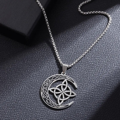 New Metal Black Cross Pendant Necklace Men and Women Fashion Gothic Punk Trend Hip Hop Accessories Jewelry Gift Wholesale