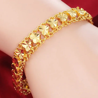 Sha Jin Bracelet Women's Bracelet Fu Zi Fashion Geometry Women's Personalized Watch Chain