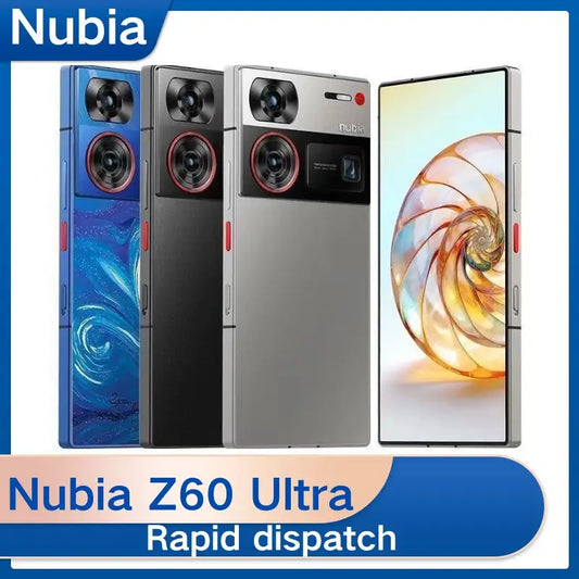 Nubia Z60 Ultra 5G Q9+Full screen 5GMobile Phone 64MP Main Snapdragon 8Gen3  6000mAh 80W fast charge Battery IP68