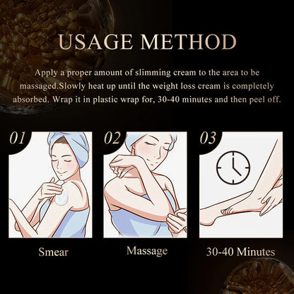 OEDO Ginseng Slimming Cream Reduce Cellulite Lose Weight Burning Fat Health Care Cream Body Skin Whitening Cream