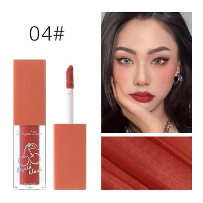 Cream Liquid Blush Bare Cheek Blush Stick Velvet Mousse Texture Breathable Feel Sheer Flush Of Color Natural-Looking For Cheeks