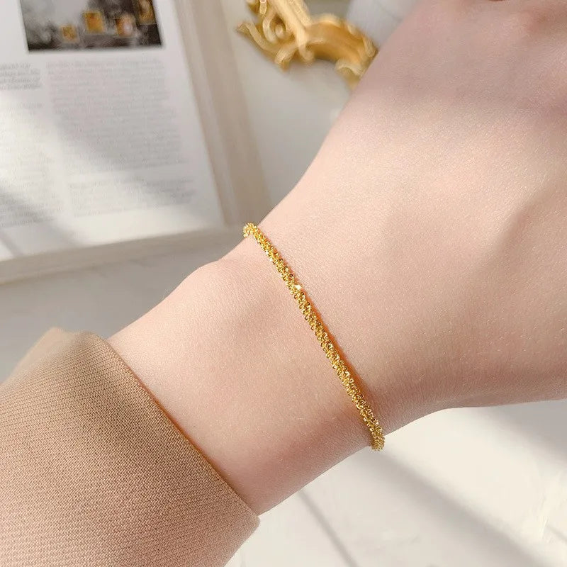 Trendy Exquisite Heart Shiny Charm Bracelets for Women Designer Creativity Luxury Jewelry High Quality Zircon Wedding Party