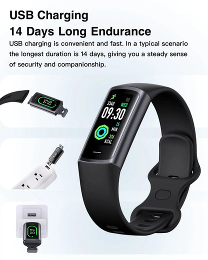 Smart Band 8 Pro Fitness Bracelet Wristbands Woman Pedometers For Walking Women'S Watches For Huawei Xiaomi Phone