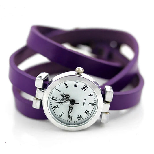 Shsby New  Fashion Hot-selling Women's Long Leather Female Watch  ROMA  Vintage Watch Women Watches