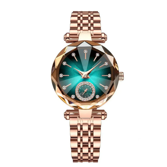 Luxury Woman Wristwatch Elegant Waterproof Stainless Steel Watch for Ladies Dress Diamond Quartz Women's Watches Reloj Часы 손목시계