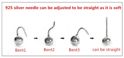 Modern Jewelry 925 Silver Needle Red Flower Earrings Spring Summer Style Popular Design Big Stud Earrings For Women Girl Gift