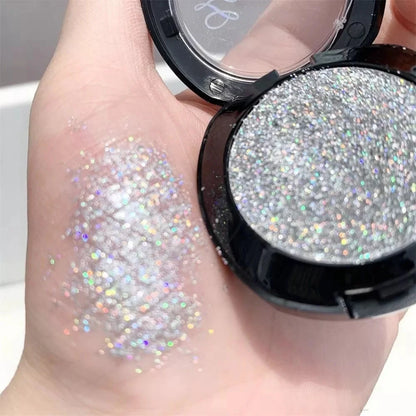 NEW Gel Sequin Monochrome Eyeshadow Pearly Glitter Silkworm Brightening Stage Makeup Cosmetics Glow In The Dark Makeup