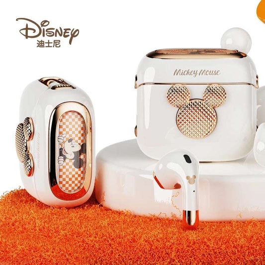 Disney Earbuds Q6 HIFI Sound Headsets Bluetooth Active Noise Reduction Wireless Earphones Waterproof Deep Bass Girls Gifts