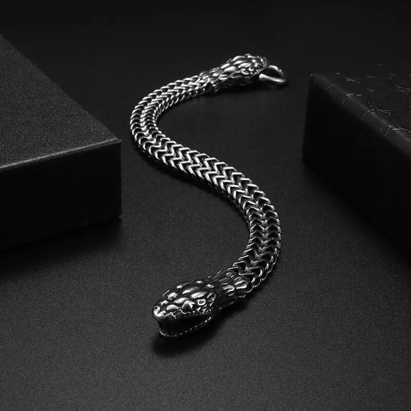 Men\\\\\\'s Vintage Skull Beaded Skull Bracelets Men\\\\\\'s Bracelets Gothic Jewelry Accessories Gifts