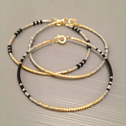 KKBEAD Miyuki Bracelet for Women Jewelry Gift Dainty Simple Thin Beads Bracelets Sets Pulseras Mujer Femme