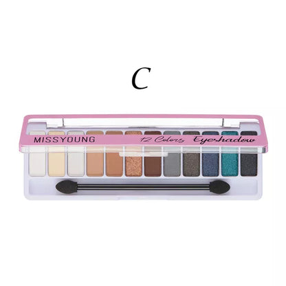 NEW Colors Nude Eyeshadow Makeup Palette Matte Lasting Waterproof Non-Flying Powder Eye Shadow Makeup Cosmetics