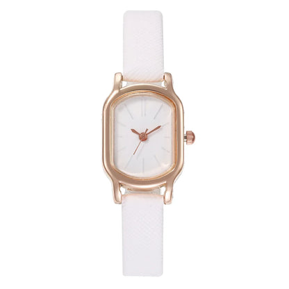 Women's Simple Vintage Watches for Women Dial Wristwatch Leather Strap Wrist Watch High Quality Ladies Casual Bracelet Watches
