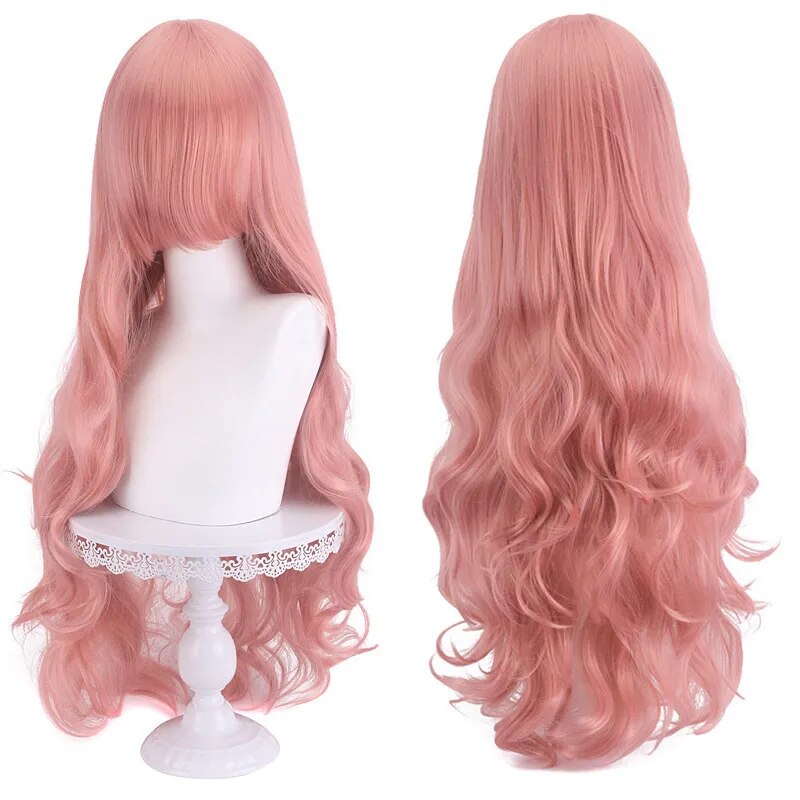 Genshin Impact Ice Blue Wig for Ayato Kamisato Cosplay Wig for Anime Long Fluffy Spiky Heat Resistant Wig for Halloween Party