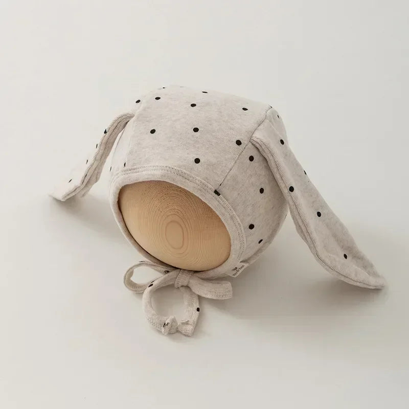 1 Piece Cute Cartoon Fashion Newborn Beanie Sweet Bear Bunny Ear Infant Baby Photography Props Hat Soft Cotton Toddler Hat