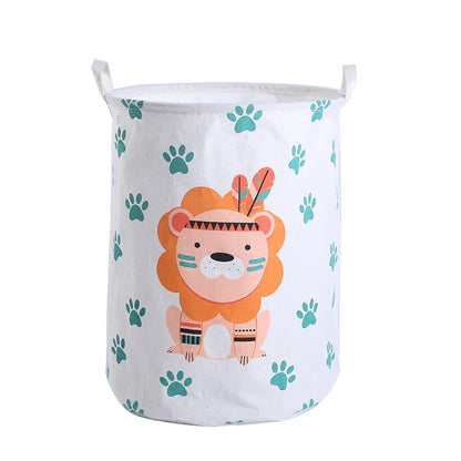 1pc Cloth Art Folding Geometry Dirty Clothes Toys Storage Bucket Household Storage Basket Dirty Clothes Laundry Basket 40*50cm