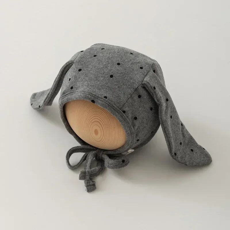 1 Piece Cute Cartoon Fashion Newborn Beanie Sweet Bear Bunny Ear Infant Baby Photography Props Hat Soft Cotton Toddler Hat