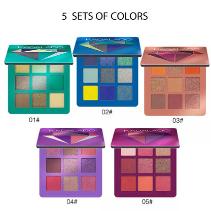 NEW IN Colors Glitter Eyeshadow Makeup Pallete Matte Eye Shadow Palette Shimmer And Shine Diamond Eyeshadow Powder Pigment Cosme