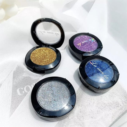 NEW Gel Sequin Monochrome Eyeshadow Pearly Glitter Silkworm Brightening Stage Makeup Cosmetics Glow In The Dark Makeup