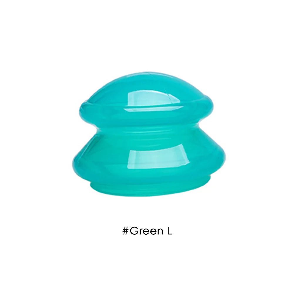 1/4Pcs Silicone Body Cupping Cups For Face Neck Back Eyes Massage Vacuum Cans Anti-cellulite Massager Suction Cup Treatments