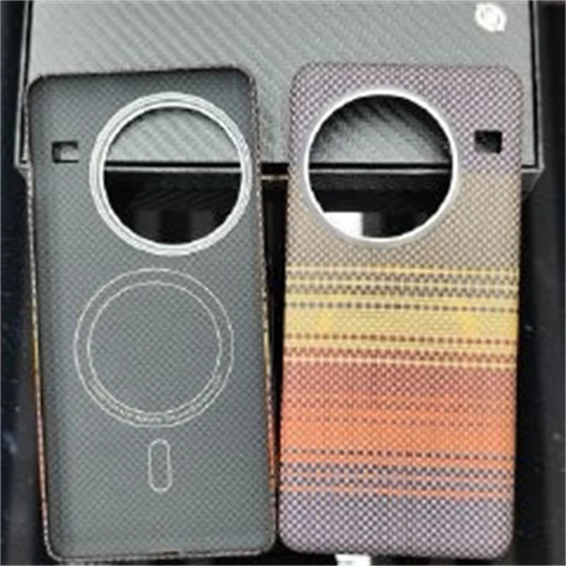 Real Carbon Fiber Case For Oneplus 13 Case Ultra-thin Aramid Fiber Shockproof Back Cover for Oneplus 13 Magnetic Phone Case