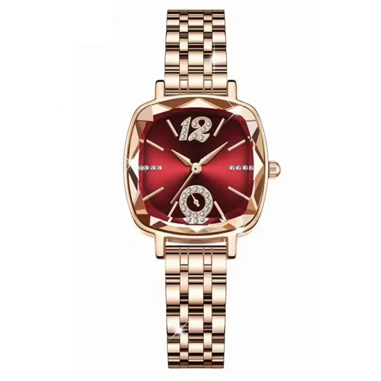 MAYZHISU Luxury Watch for Woman Waterproof Stainless Steel Quartz Ladies Watch High Quality Women's Watches Elegant Female Clock