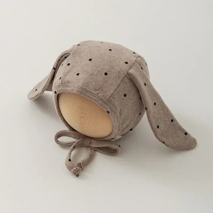 1 Piece Cute Cartoon Fashion Newborn Beanie Sweet Bear Bunny Ear Infant Baby Photography Props Hat Soft Cotton Toddler Hat
