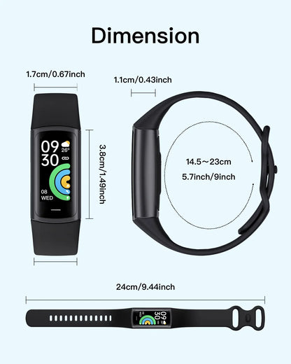 Smart Band 8 Pro Fitness Bracelet Wristbands Woman Pedometers For Walking Women'S Watches For Huawei Xiaomi Phone