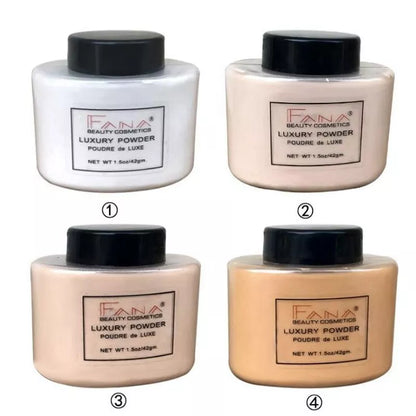 NEW Foundation Powder Oil Control Contour Full CoverBanana Powder Translucent Mineral Makeup Base Matte Foundation Make Up