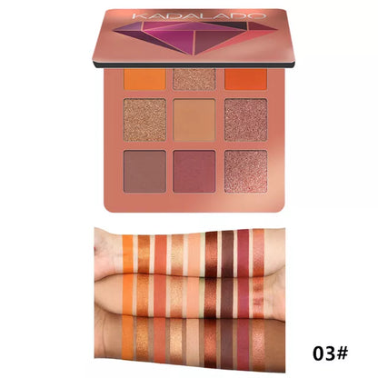 NEW IN Color Eye Make Up Glitter & Matte Eyeshadow Palette Lasting Nude Shimmer Makeup Eye Shadow for eyes Beauty Cosmetic