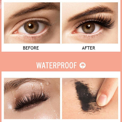 Black Waterproof Mascara Mascara Black Volume and Length Thickening Curling Lash Makeup Thrive Cosmetics Mascara for Women