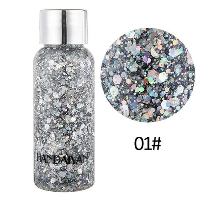 1pcs Eyeshadow Sequins Face Eye Glitter Sequin Gel Diamond Shiny Glitter Body Sequins Makeup Decorative For Party Festival