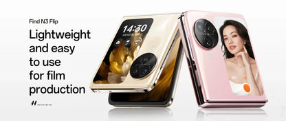 In Stock Oppo Find N3 Flip Smart Phone Android 13.0 OTA Update Dimensity 9200 Fingerprint 50.0MP Camera 6.8" AMOLED Folded 120HZ