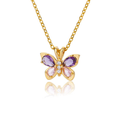Vintage Lucky Four Leaf Clover Necklaces for Women Goth Love Heart Pendant Choker Chain Necklace Stainless Steel Jewelry Gift