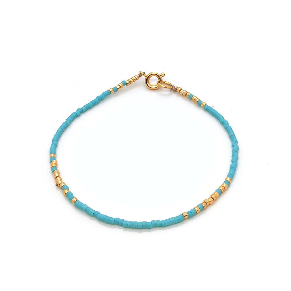 KKBEAD Miyuki Bracelet for Women Jewelry Gift Dainty Simple Thin Beads Bracelets Sets Pulseras Mujer Femme