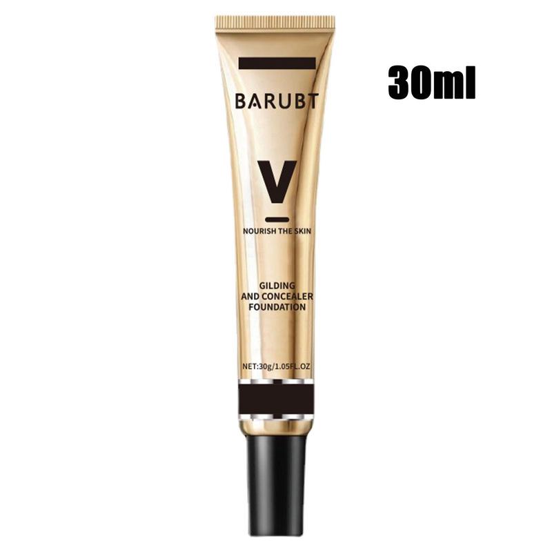 Waterproof Foundation Liquid Foundation And Concealer In 1 Long-lasting Full Coverage  Oil-controlling Concealer For Dry Skin