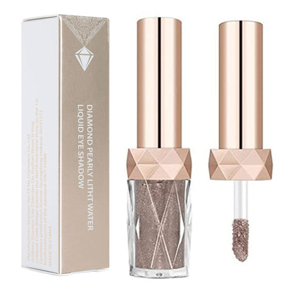 Liquid Glitter Eyeshadow Sparkling Metallic High-pigmented Eyeshadow Set Long-wearing Liquid Glitter Blush Eyebrow Shadow With 6