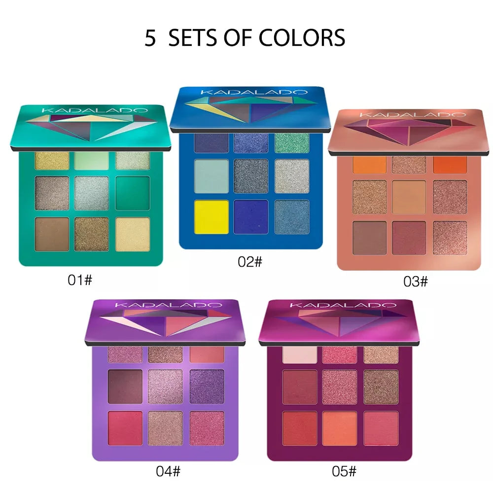 NEW IN Color Eye Make Up Glitter & Matte Eyeshadow Palette Lasting Nude Shimmer Makeup Eye Shadow for eyes Beauty Cosmetic