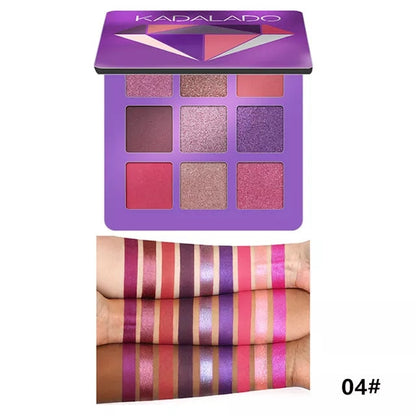 NEW IN Color Eye Make Up Glitter & Matte Eyeshadow Palette Lasting Nude Shimmer Makeup Eye Shadow for eyes Beauty Cosmetic