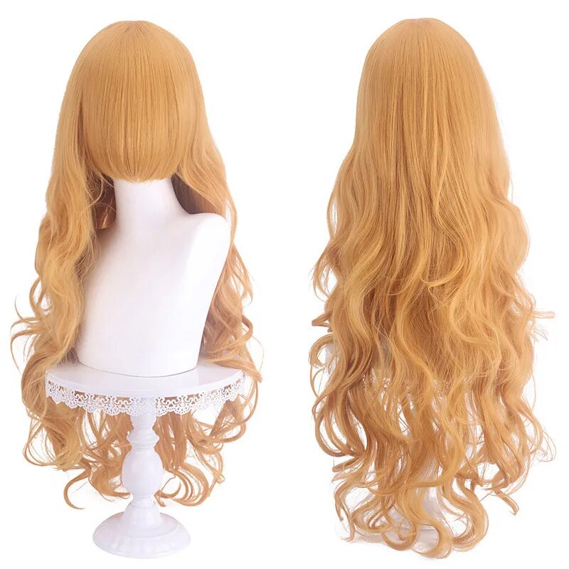 Genshin Impact Ice Blue Wig for Ayato Kamisato Cosplay Wig for Anime Long Fluffy Spiky Heat Resistant Wig for Halloween Party