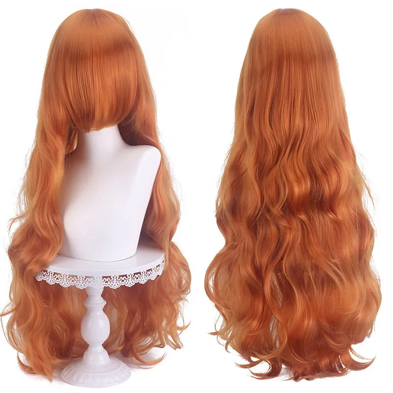 Genshin Impact Ice Blue Wig for Ayato Kamisato Cosplay Wig for Anime Long Fluffy Spiky Heat Resistant Wig for Halloween Party