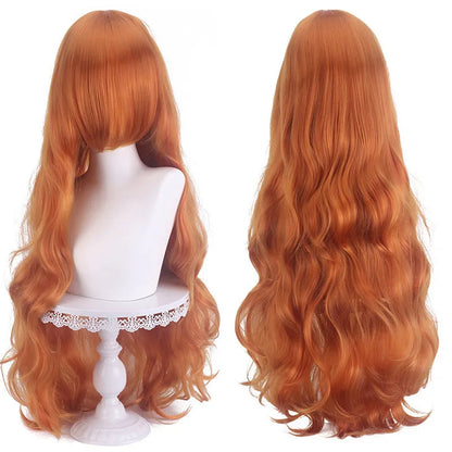 Genshin Impact Ice Blue Wig for Ayato Kamisato Cosplay Wig for Anime Long Fluffy Spiky Heat Resistant Wig for Halloween Party