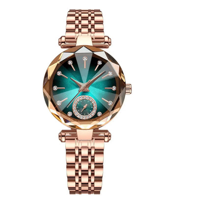 Luxury Woman Wristwatch Elegant Waterproof Stainless Steel Watch for Ladies Dress Diamond Quartz Women's Watches Reloj Часы 손목시계