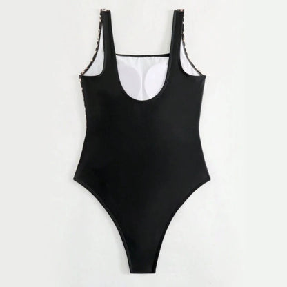 Swimwear For Women 2024 Plus Size Women Fashion Solid Sexy Suspender Pure Desire Hot Girl Swimsuit Nuevo En Conjuntos A Juego