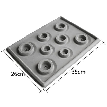 1PCS Flocked Bead Board Bracelet Necklace Beading Accessories Measuring Tools Design Jewelry DIY Craft Tool Jewelry Making