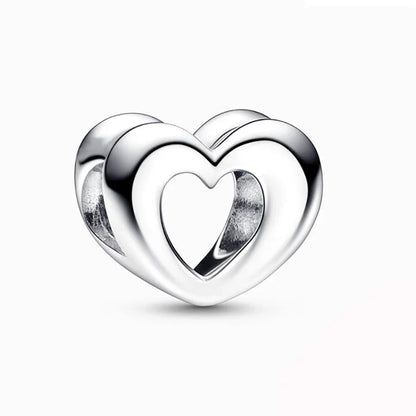 Newest Deer Star Witch Cat Castle Beads Shining Pendants Fit Original Pandora Charms Silver Color Bracelets DIY Women's Jewelry