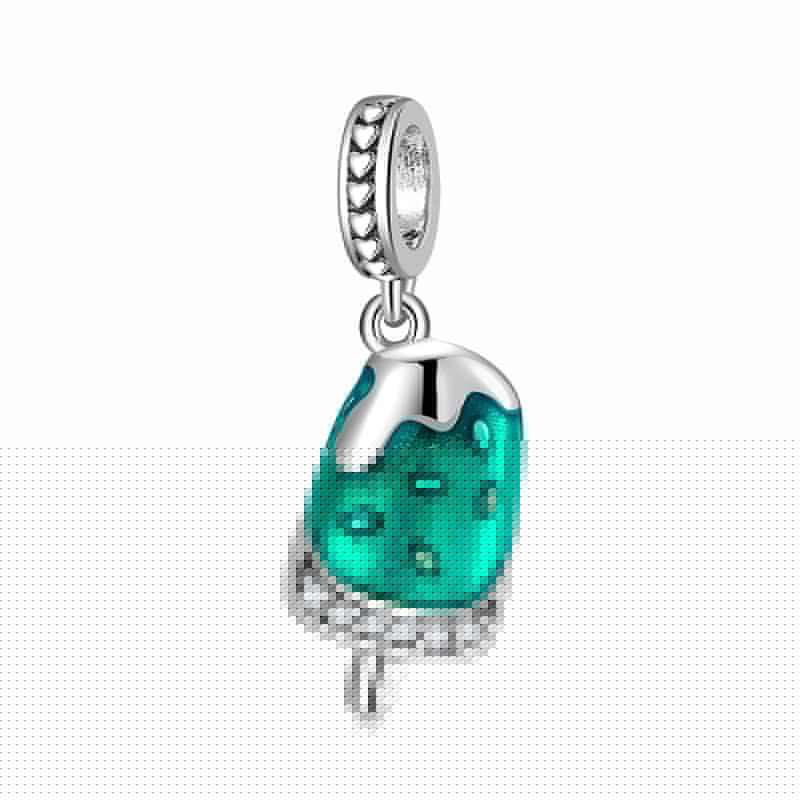 Hot 925 Sterling Silver Pink Sparkling CZ Flamingo Charms bead For jewelry making Pendants Fit Original Charm European Bracelets