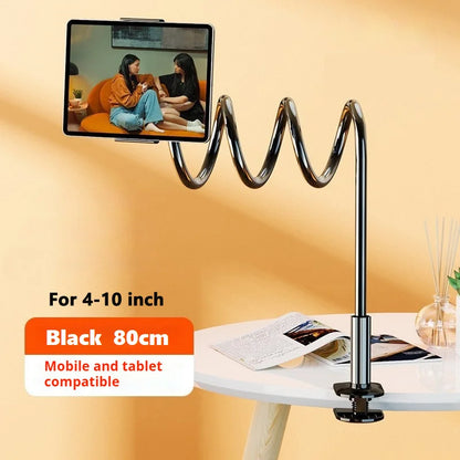 Universal Tablet Stand for Bed Rotatable Phone Holder for 4-12.9'' iPad Samsung Gooseneck Lazy Flexible Long Arm Tablet Bracket