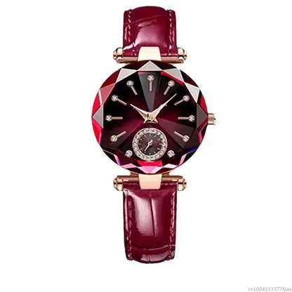 Luxury Woman Wristwatch Elegant Waterproof Stainless Steel Watch for Ladies Dress Diamond Quartz Women's Watches Reloj 2025 New